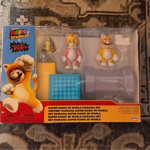Super Mario 3D World Playset Diorama